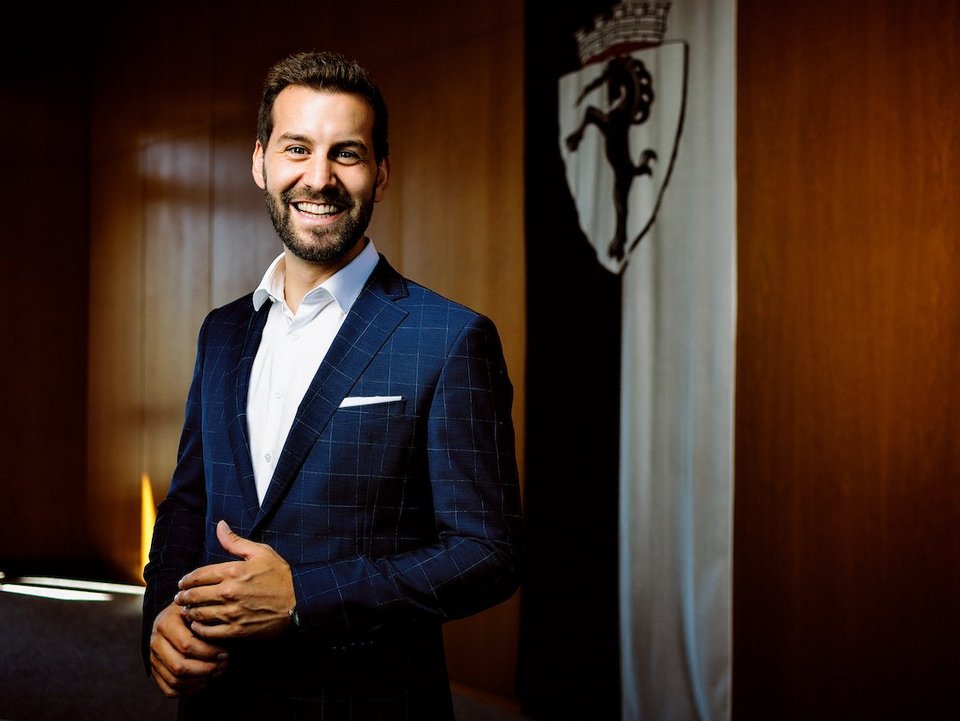 Portrait, Imagebild, Simon Tschann, Bürgermeister, Bludenz