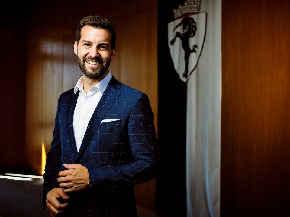 Portrait, Imagebild, Simon Tschann, Bürgermeister, Bludenz