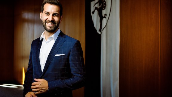 Portrait, Imagebild, Simon Tschann, Bürgermeister, Bludenz