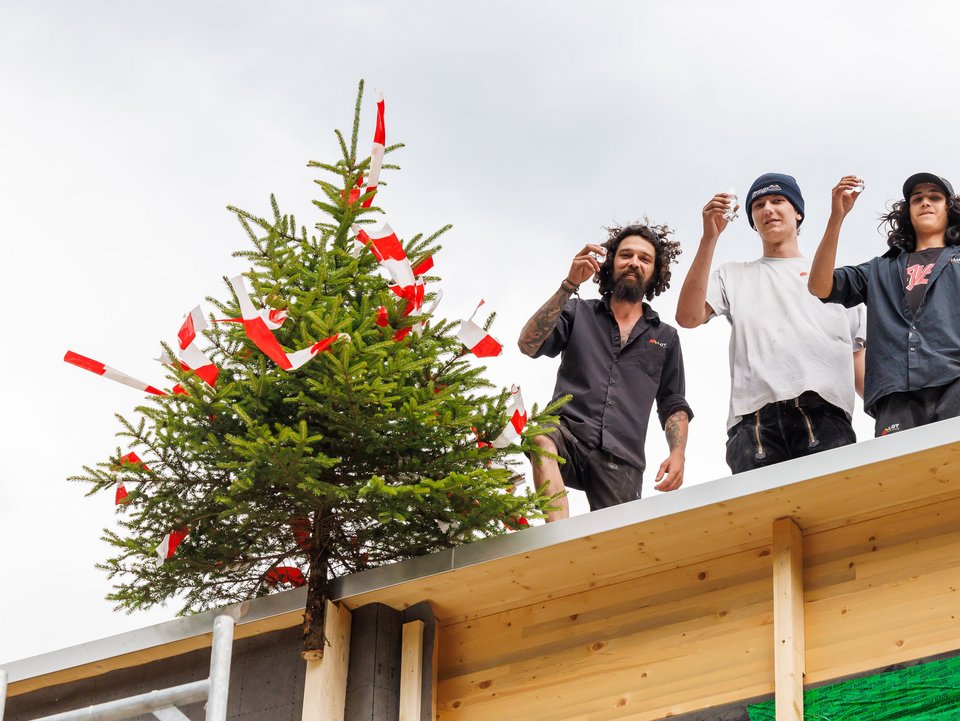 Firstfeier Feuerwehr Gerätehaus