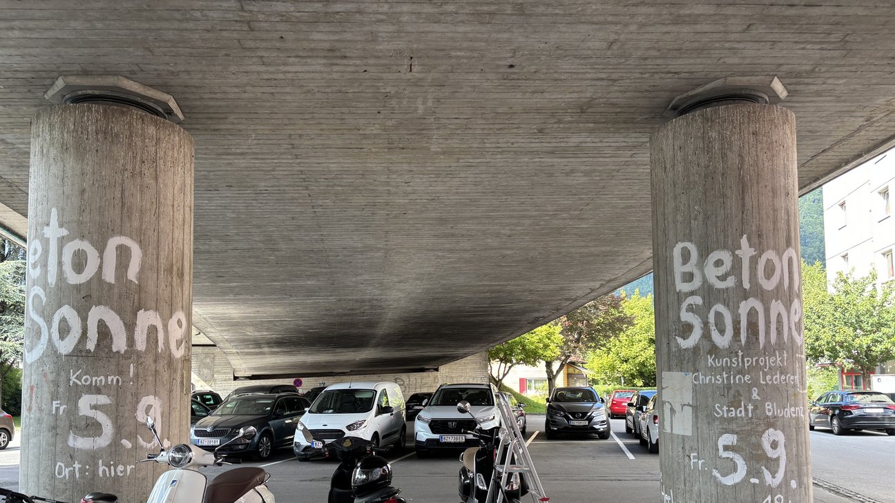 Betonsonne-Kunst-unter-der-Bruecke