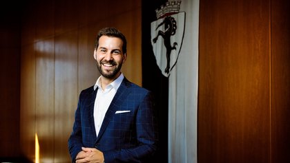 Portrait, Imagebild, Simon Tschann, Bürgermeister, Bludenz