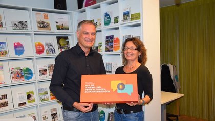 Beratung im Servicebüro des aha Bludenz in der Mühlgasse