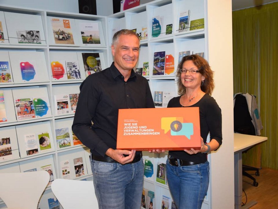 Beratung im Servicebüro des aha Bludenz in der Mühlgasse