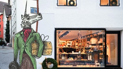 Das Einhorn soll zum allseits bekannten Aushängeschild der Stadt Bludenz avancieren.