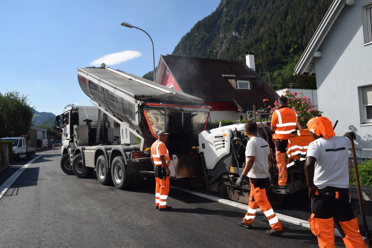 Amt der Stadt Bludenz: Sanierung der Klarenbrunnstraße