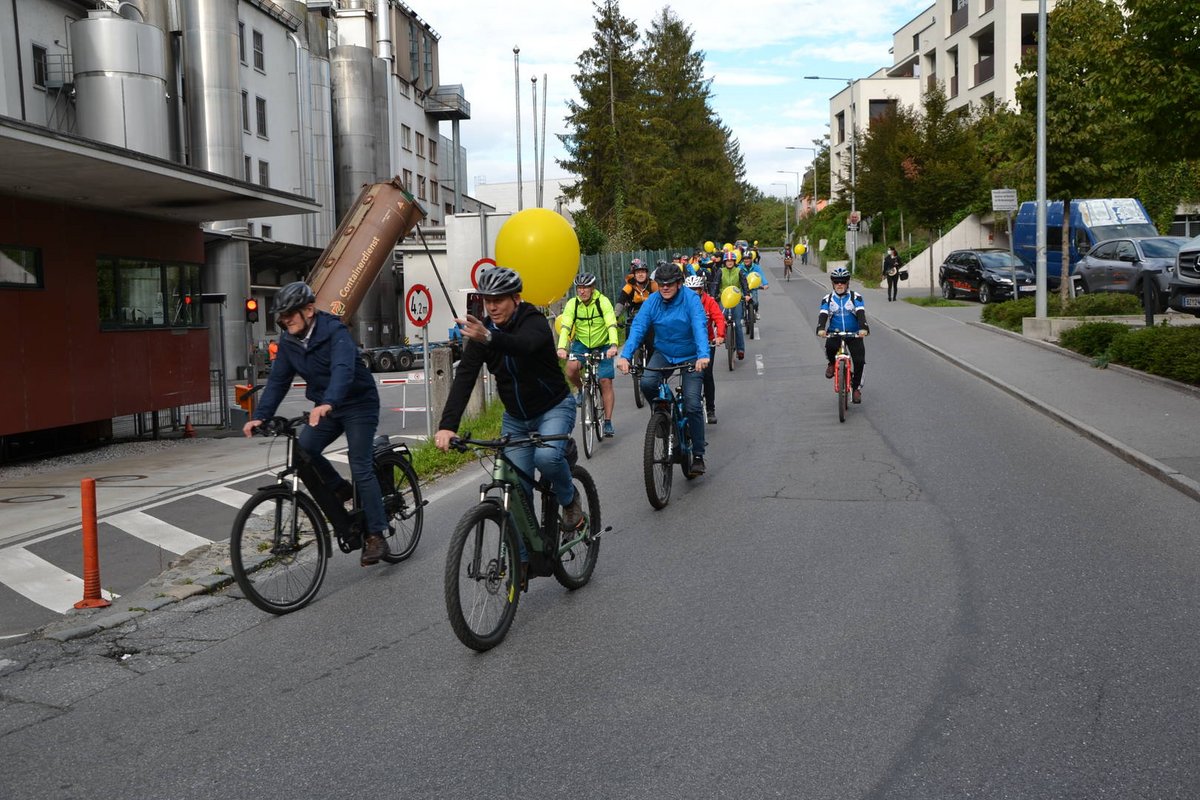 Amt der Stadt Bludenz: Fahrradparade bejubelt klimaneutrale Mobiliät