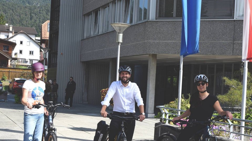 Amt der Stadt Bludenz: Land Vorarlberg motiviert zum Radfahren im